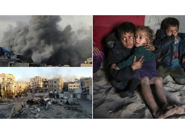 Israeli soldiers set hospital on fire and forced patients outside in the cold weather.