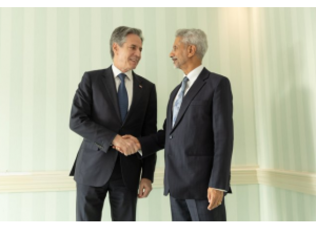 Top diplomats Jaishankar and Blinken discuss progress in US-India partnership.