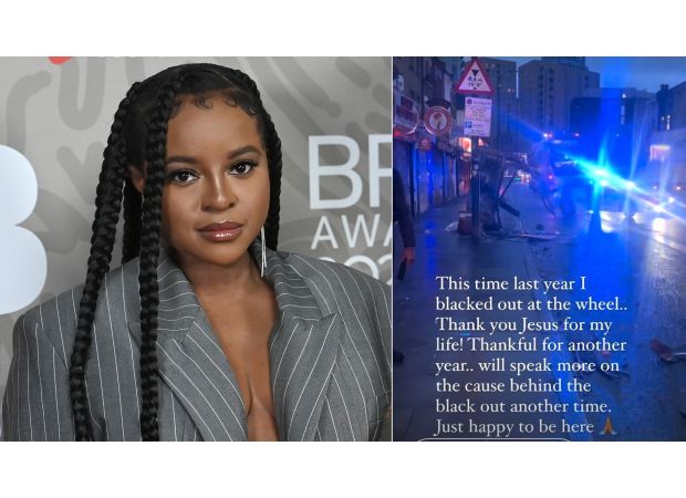 Sugababes member Keisha Buchanan involved in car accident due to losing consciousness while driving.