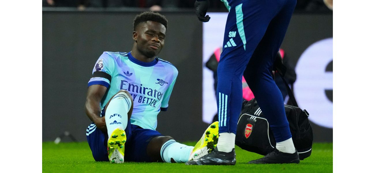Mikel Arteta shares news of Bukayo Saka's injury setback following surgery.