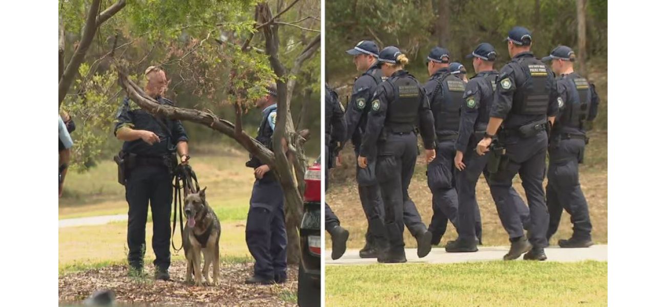 Three teens detained by police following operation on calm Sydney street.