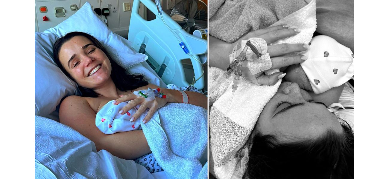 Emily Clarkson happily shares arrival of second daughter