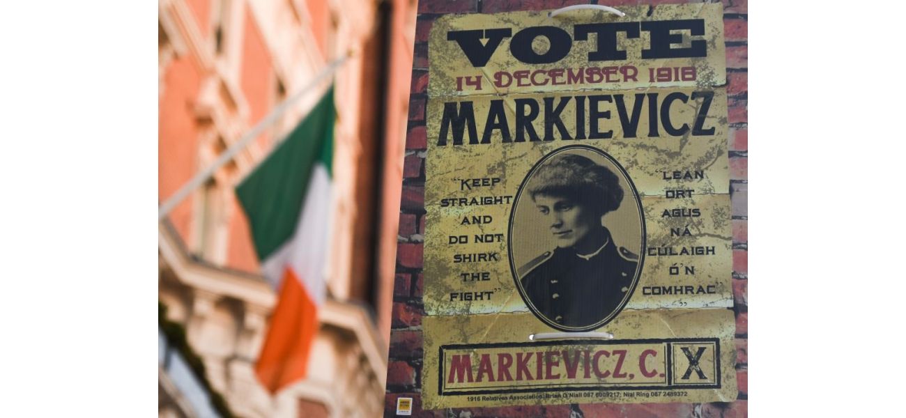 The countess who made history as the first woman to be elected to UK Parliament.