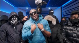 A gang member released early by Labour boasts about increasing crime in his new rap.