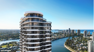 Major Australian real estate company responsible for 41-story skyscraper on Gold Coast now in administration.
