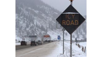 1 person died and 4 others were hurt in a car accident caused by icy roads on U.S. 40 near Fraser.