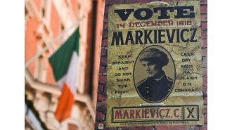 The countess who made history as the first woman to be elected to UK Parliament.