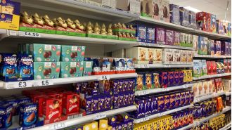 Consumers are angry that Easter products are being sold before Christmas has ended.