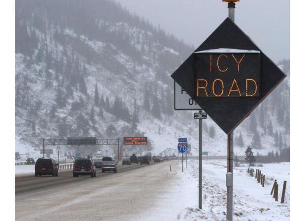 1 person died and 4 others were hurt in a car accident caused by icy roads on U.S. 40 near Fraser.