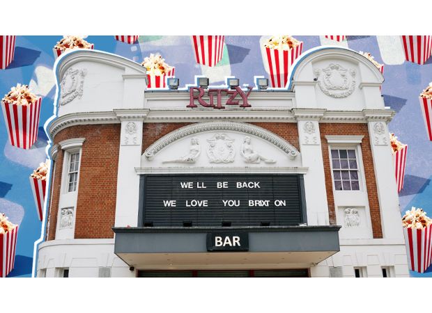 A 100-year-old cinema with romantic history, from engagements to movie-inspired weddings.