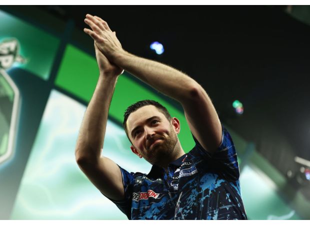 Luke Humphries responds to Peter Wright's psychological tactics before their upcoming match at the World Darts Championship.