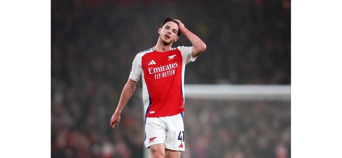 Declan Rice believes an Arsenal academy player is so talented that he must have been created in a laboratory.