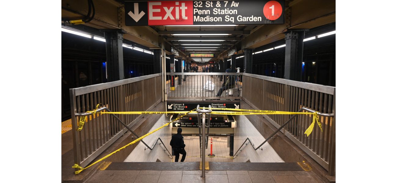 Police discovered a man with severe burns at Penn Station in New York.