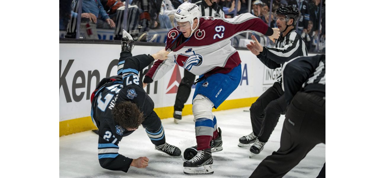 Nathan MacKinnon finally gets into a fight after three years and admits that his anger can resurface at times.