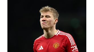 Rasmus Hojlund responds to critical Man Utd fan on social media following their 