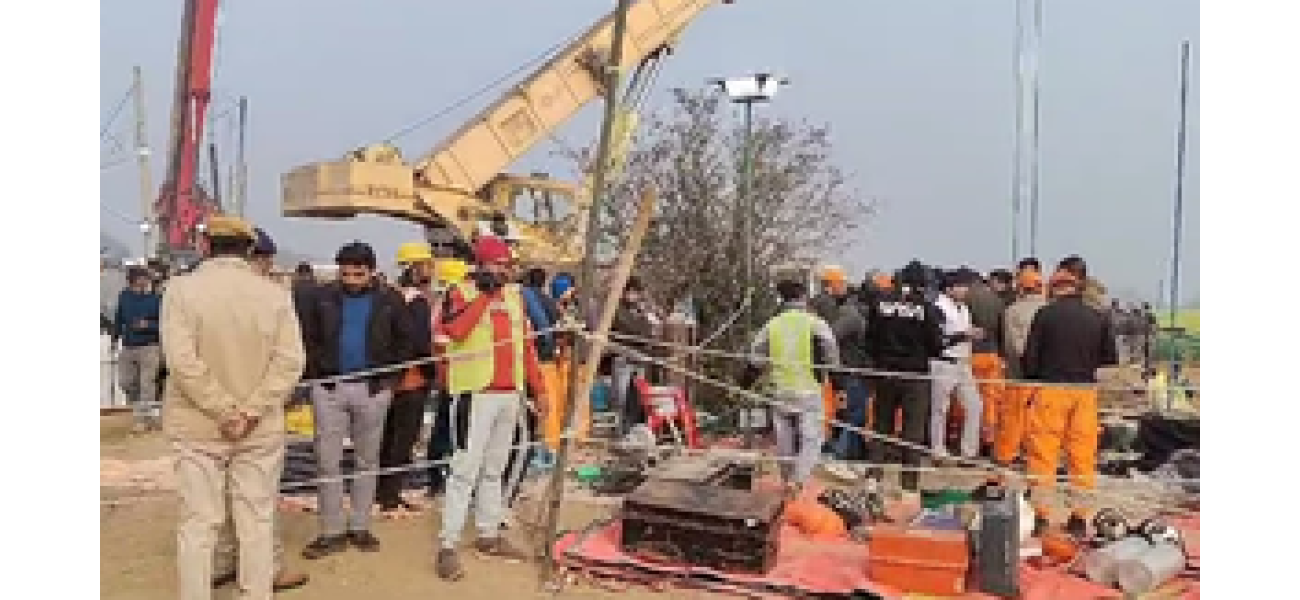 A 3-year-old child is still trapped in a borewell after 6 days, and the mother is begging for help.
