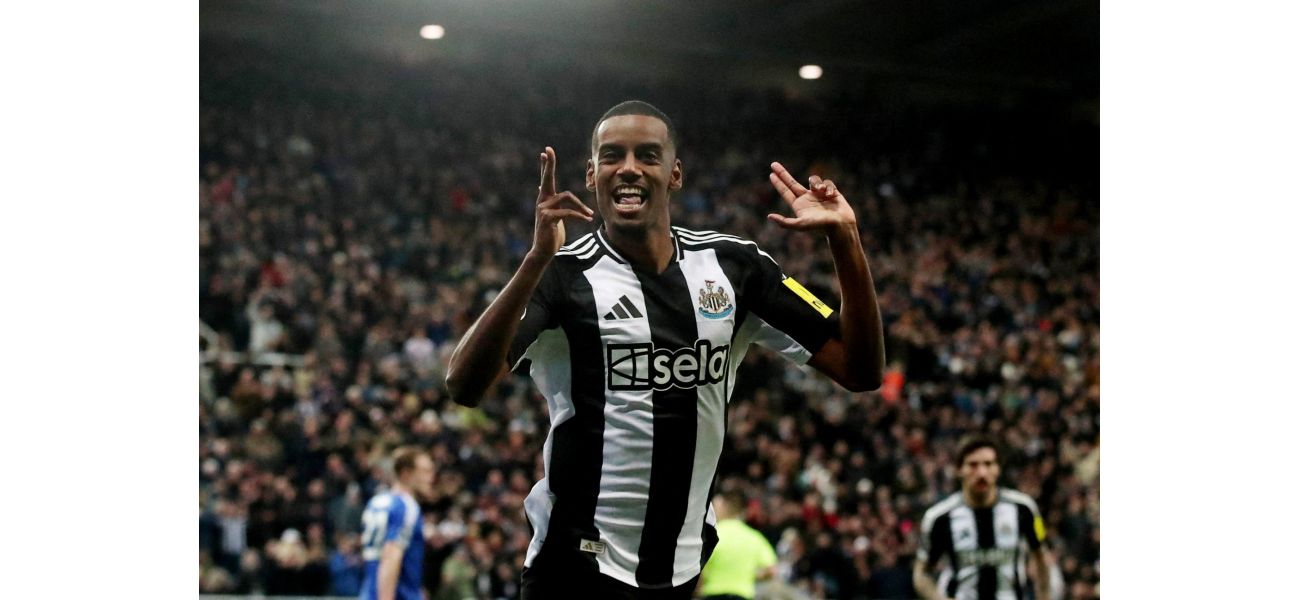 Newcastle United wants big money from Arsenal for Alexander Isak's transfer.