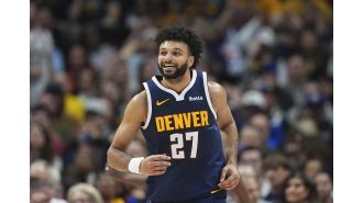 The Nuggets beat the Pistons 134-121, despite a late comeback attempt from Detroit.