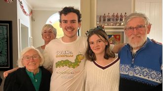 Sad news for Fatboy Slim as his mother passes away on Christmas, his son and Zoe Ball honoring her memory.