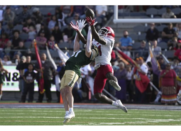 Colorado State suffered a 43-17 loss to Miami (Ohio) in the Arizona Bowl, as shown in photos.