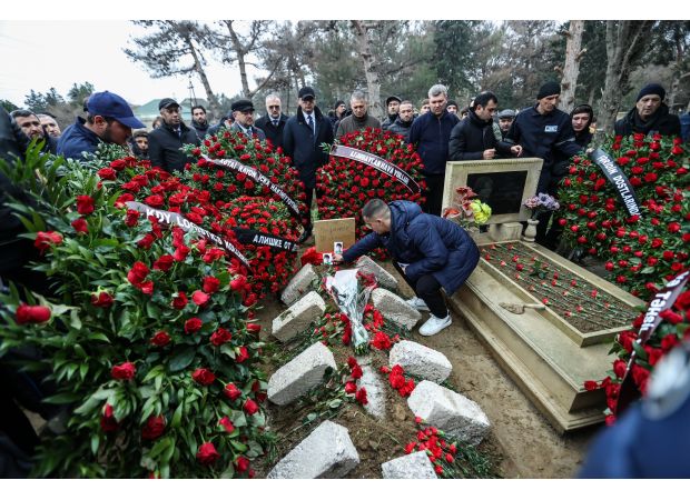 The president of Azerbaijan stated that the plane belonging to Azerbaijan Airlines crashed because it was shot at from the ground.