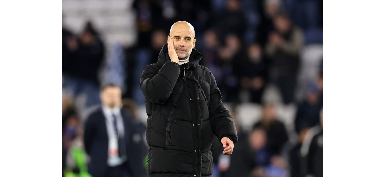 Man City manager Guardiola wants two new players during the January transfer window.