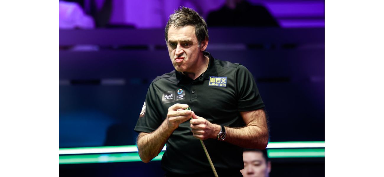 Top snooker player Ronnie O'Sullivan believes that he would lose to one of his rivals if they were both playing at their peak.