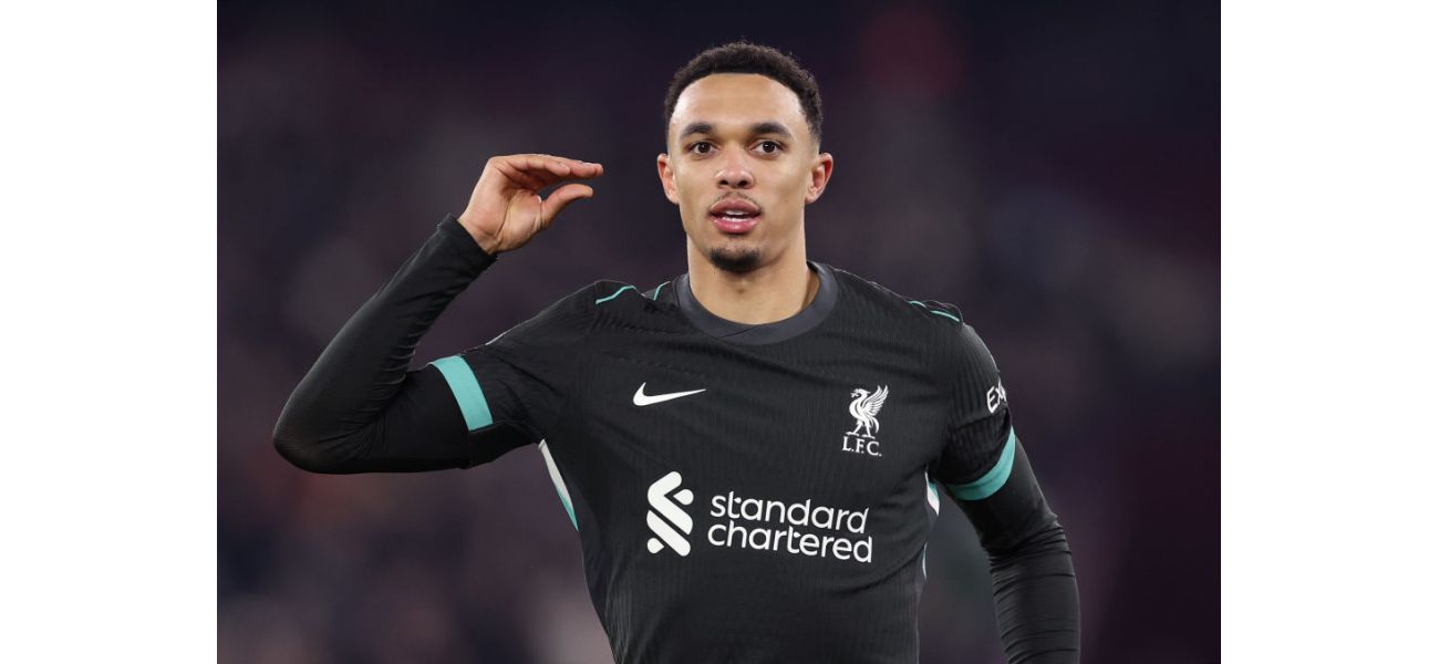 Liverpool's Arne Slot believes Trent Alexander-Arnold's performance against West Ham may indicate his future with the team.