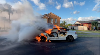 Fatal shooting and vehicle arson occur in western Sydney.