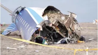 Azerbaijan's leader claims Russian involvement in downing of plane.