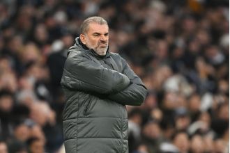 Spurs manager Postecoglou responds to team's recent loss to Wolves and potential firing.
