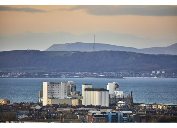 An explosion at sea was caused by a mystery device dredged up by a boat.