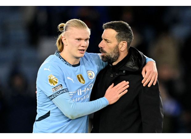 Haaland swears in interview after Man City ends losing streak.