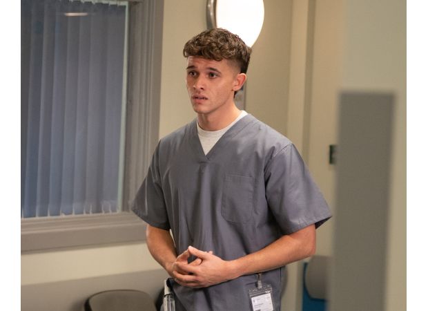 A popular character on Emmerdale is almost in a car crash due to the driver's fault.