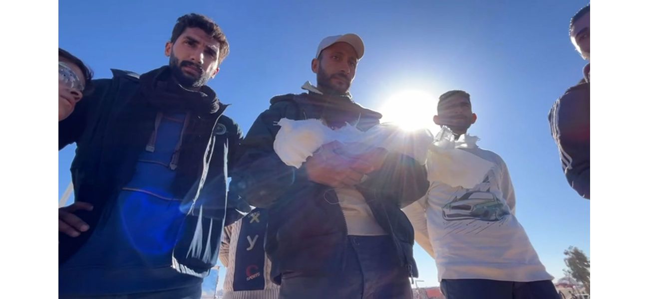 Another baby dies from the cold in Gaza during the winter.