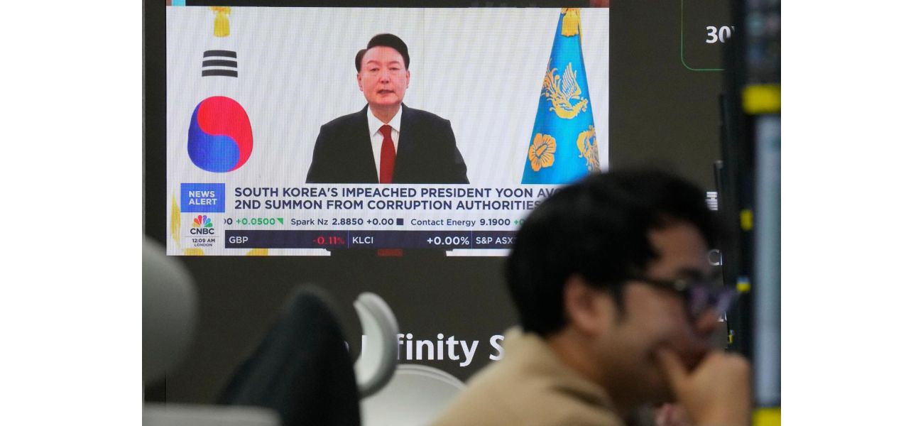 South Korea is requesting permission to arrest former President Yoon, who was impeached, as part of an investigation into martial law.