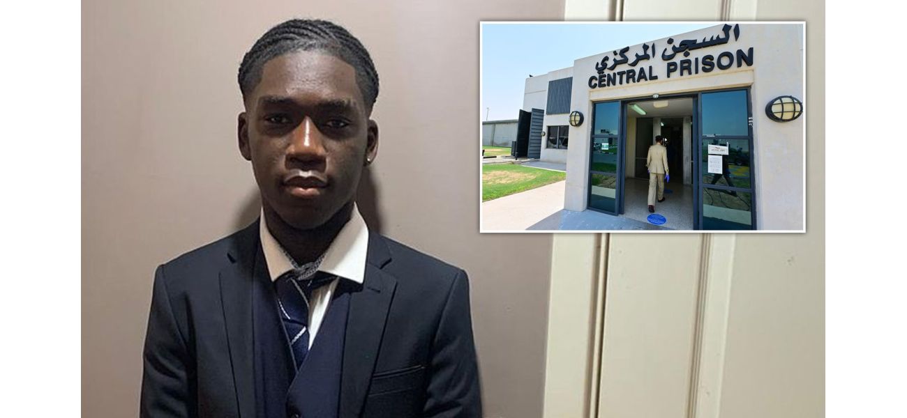 British teen surrenders after serving time in Dubai for vacation affair.