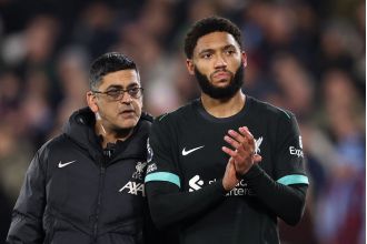 Joe Gomez will be out for a long time, according to Arne Slot.