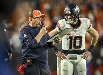 Current playoff situation for Denver Broncos with one week left.