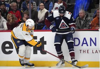 Avalanche's Mittelstadt struggles, but he knows hard work is the key to overcoming it.