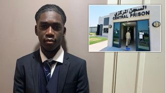 British teen surrenders after serving time in Dubai for vacation affair.