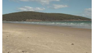 Man died saving four kids from rough sea in Tasmania.