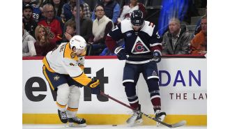 Avalanche's Mittelstadt struggles, but he knows hard work is the key to overcoming it.