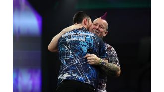 Peter Wright shares what Luke Humphries told him after his impressive win at the World Darts Championship.