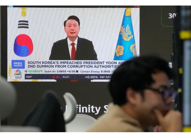 South Korea is requesting permission to arrest former President Yoon, who was impeached, as part of an investigation into martial law.