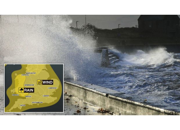 UK maps will display locations of upcoming snow and wind alerts in the following week.