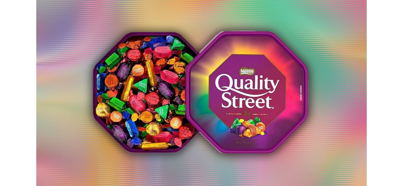 After almost two decades of tracking their Quality Street chocolates, a family discovers 70 fewer pieces.