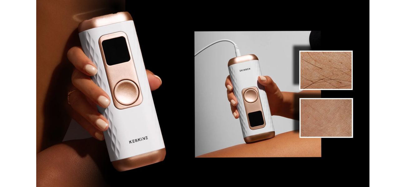 People who love beauty products are excited about an IPL hair removal device that can noticeably reduce hair in just one month.