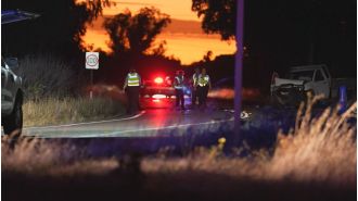 A 10-year-old boy is in critical condition after being involved in a police pursuit.
