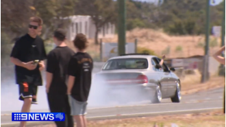 Judge scolds driver for reckless burnout tribute with child in vehicle.
